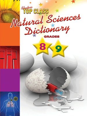 cover image of Top Class Natural Sciences Dictionary Grades 8-9
